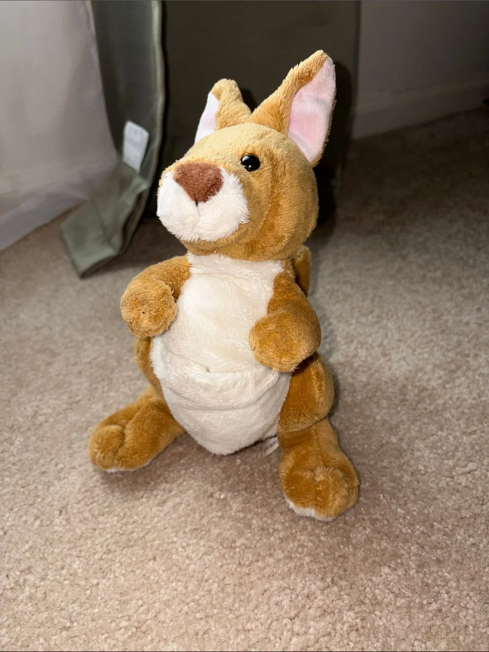 Webkinz Ganz Kangaroo Plush Stuffed Toy Animal Zoo Soft Aussie HM180 No Code